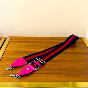 Gucci Web Shoulder/Crossbody strap - Web and leather